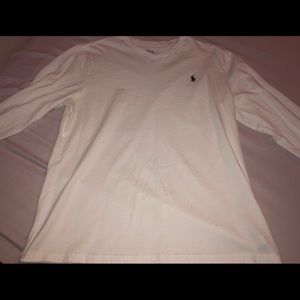 Polo by Ralph Lauren - White Long Sleeve Tee